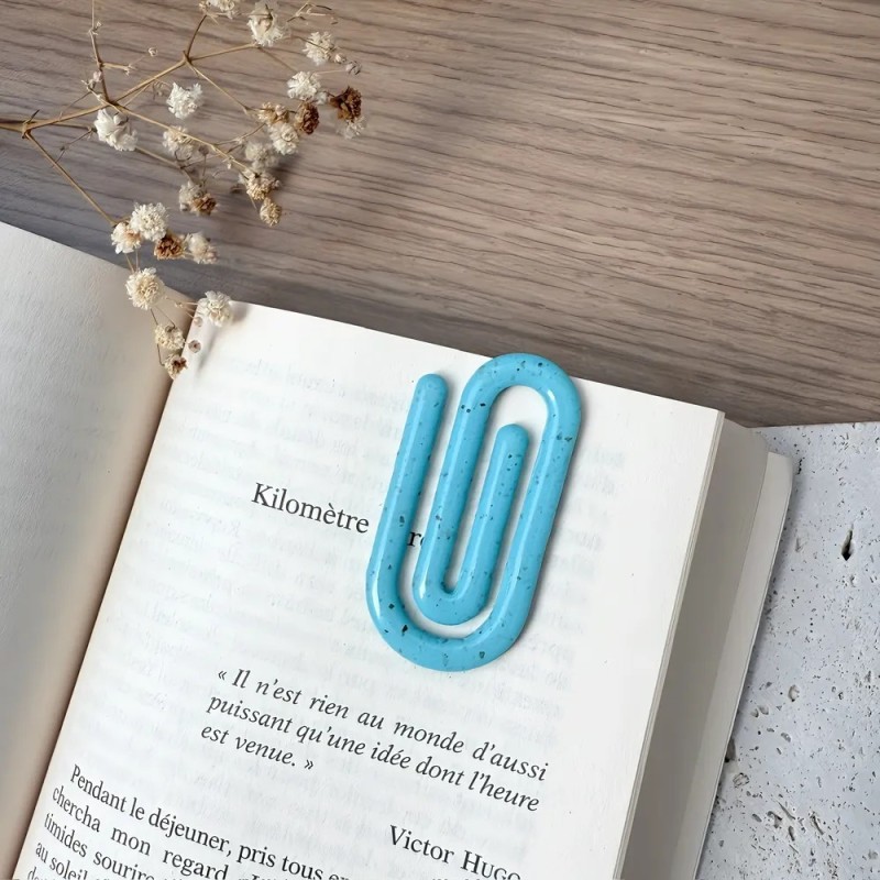 Marque-page bijou – Accessoire livre fait main, original & fleuri | Colibri & Papillon