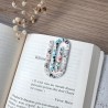 Marque-page bijou – Accessoire livre fait main, original & fleuri | Colibri & Papillon