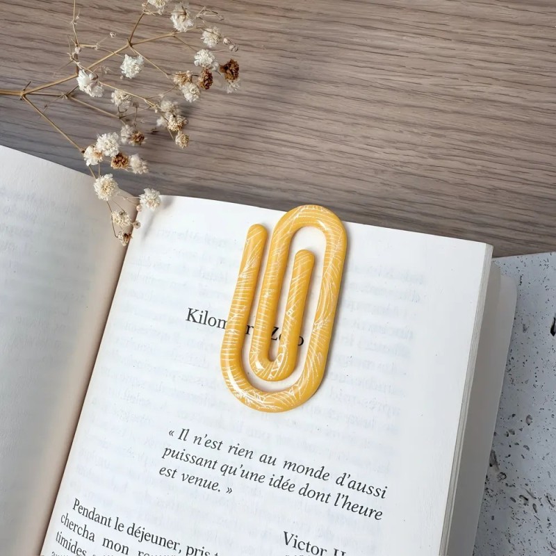 Marque-page bijou – Accessoire livre fait main, original & fleuri | Colibri & Papillon