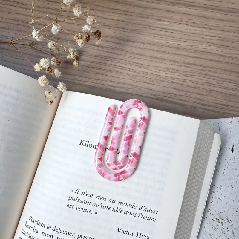 Marque-page bijou – Accessoire livre fait main, original & fleuri | Colibri & Papillon