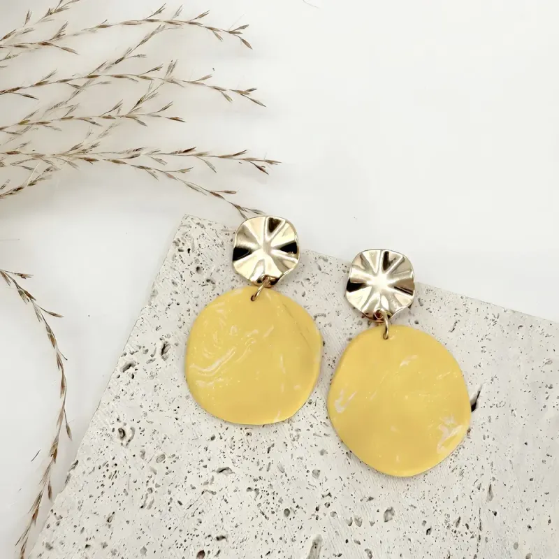 Boucles d’oreilles Soréa – Bijoux légers faits main | Colibri & Papillon