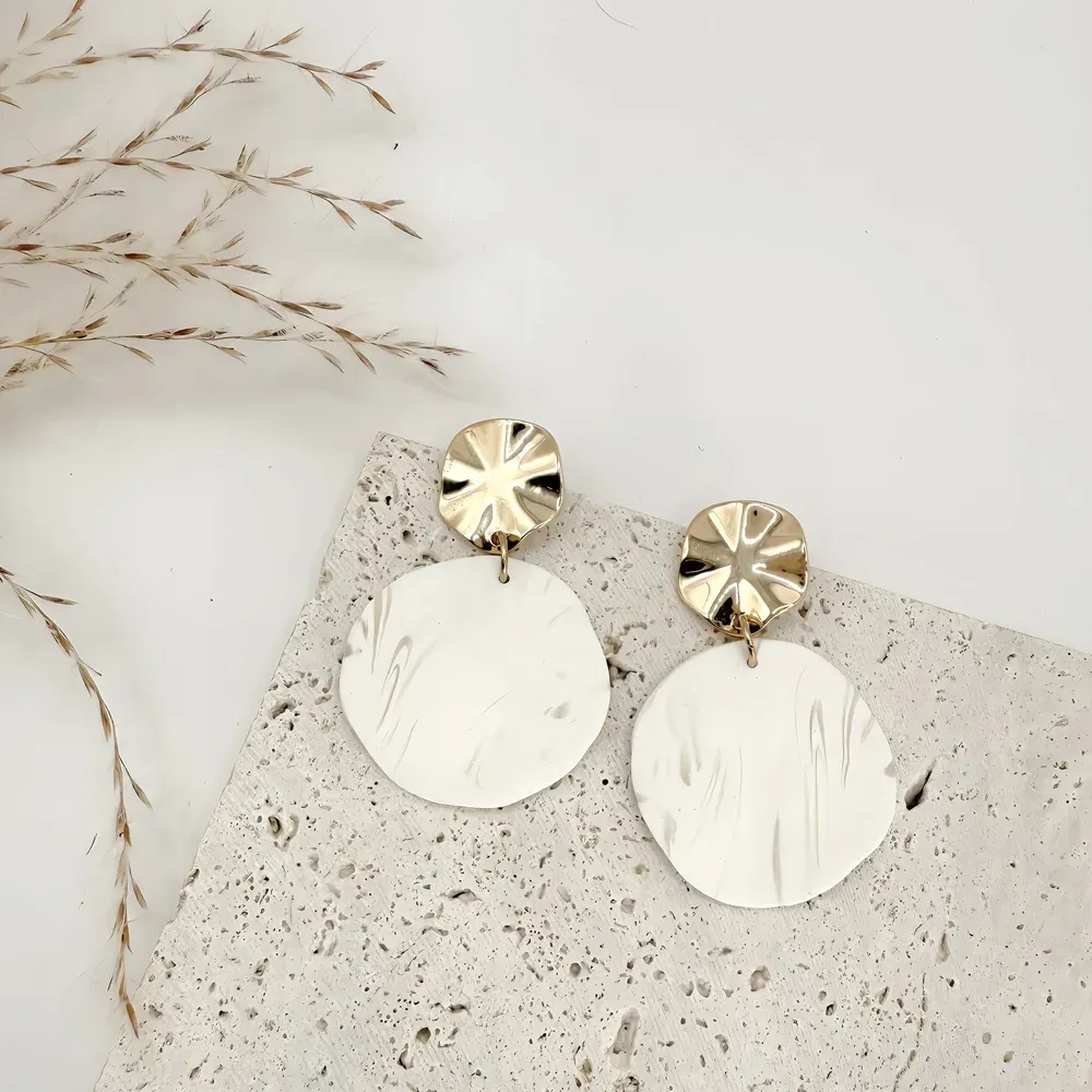 Boucles d’oreilles Soréa – Bijoux légers faits main | Colibri & Papillon