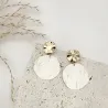 Boucles d’oreilles Soréa – Bijoux légers faits main | Colibri & Papillon