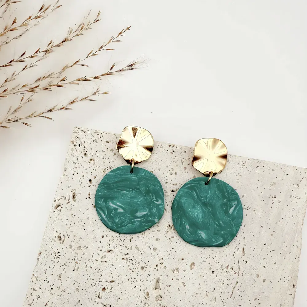 Boucles d’oreilles Soréa – Bijoux légers faits main | Colibri & Papillon