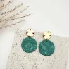 Boucles d’oreilles Soréa – Bijoux légers faits main | Colibri & Papillon