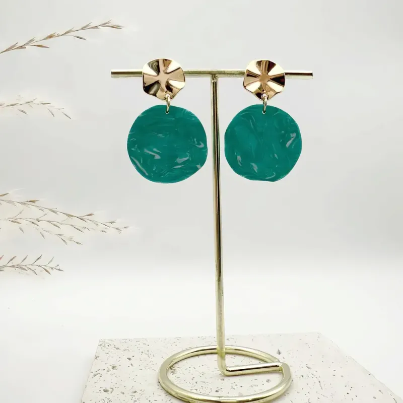 Boucles d’oreilles Soréa – Bijoux légers faits main | Colibri & Papillon