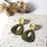 Boucles D'oreilles Aurore – Boucles graphiques en acier hypoallergénique | Colibri & Papillon