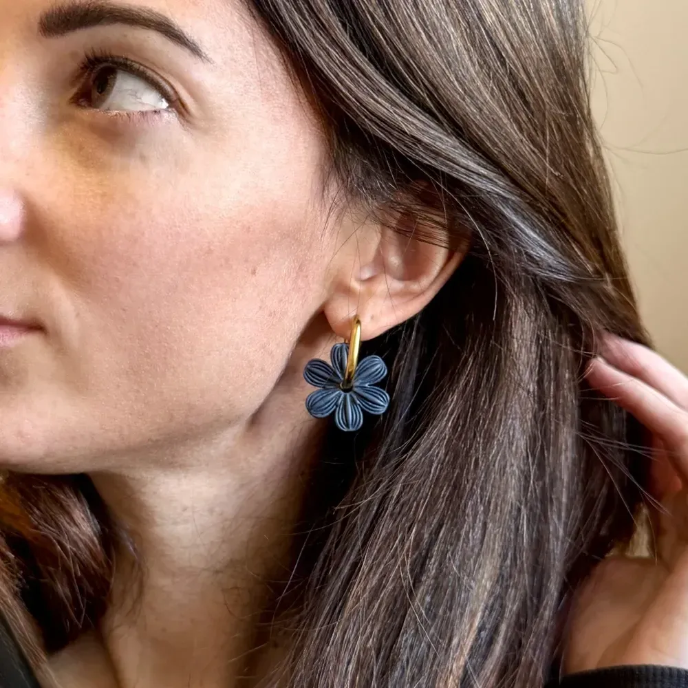 Boucles d’oreilles Julia – Réversibles et légères | Colibri & Papillon