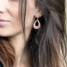 Boucles d’oreilles Léona – Motif léopard chic | Colibri & Papillon