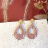 Boucles d’oreilles Léona – Motif léopard chic | Colibri & Papillon