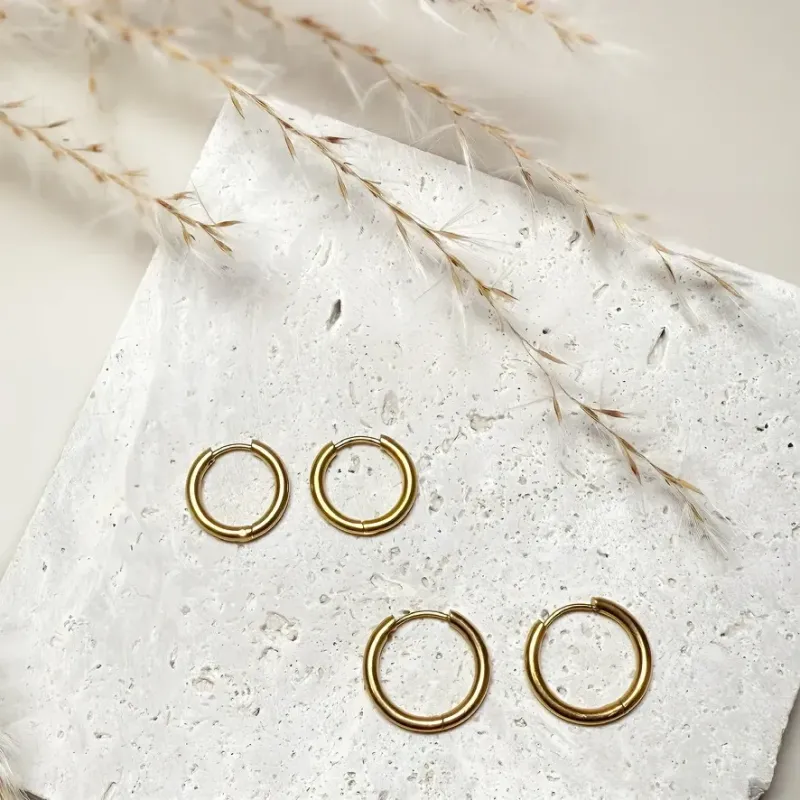 Mini Cléo – Boucles d’oreilles enfant pampilles fleurs interchangeables | Colibri & Papillon