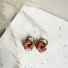 Mini Cléo – Boucles d’oreilles enfant pampilles fleurs interchangeables | Colibri & Papillon