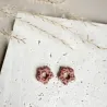 Mini Cléo – Boucles d’oreilles enfant pampilles fleurs interchangeables | Colibri & Papillon