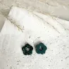 Mini Cléo – Boucles d’oreilles enfant pampilles fleurs interchangeables | Colibri & Papillon