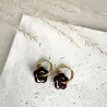 Mini Cléo – Boucles d’oreilles enfant pampilles fleurs interchangeables | Colibri & Papillon