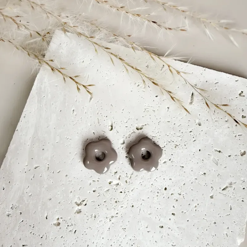 Mini Cléo – Boucles d’oreilles enfant pampilles fleurs interchangeables | Colibri & Papillon