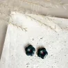 Mini Cléo – Boucles d’oreilles enfant pampilles fleurs interchangeables | Colibri & Papillon